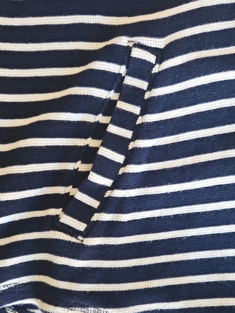 J. Crew Navy and White Striped Top - Picture 2 of 11